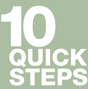 10 Quick Steps to Creating Your Brand
